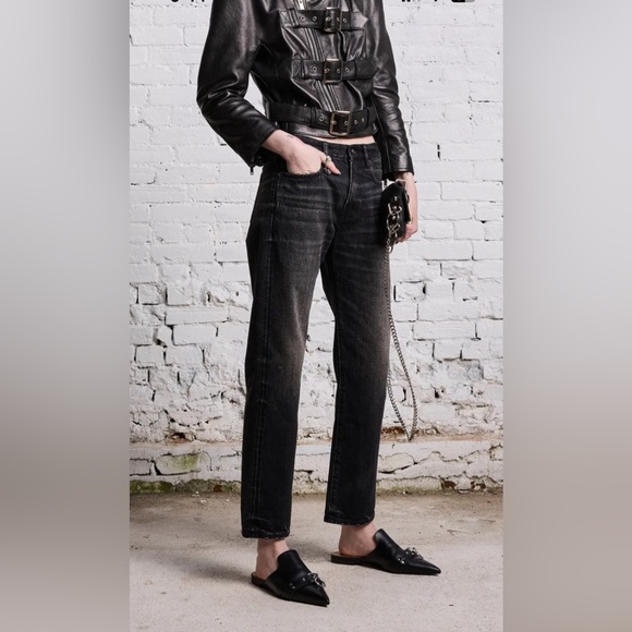 R13 pointed toe slide. Size 6 IT 36. Condition is new with box. - Picture 2 of 16